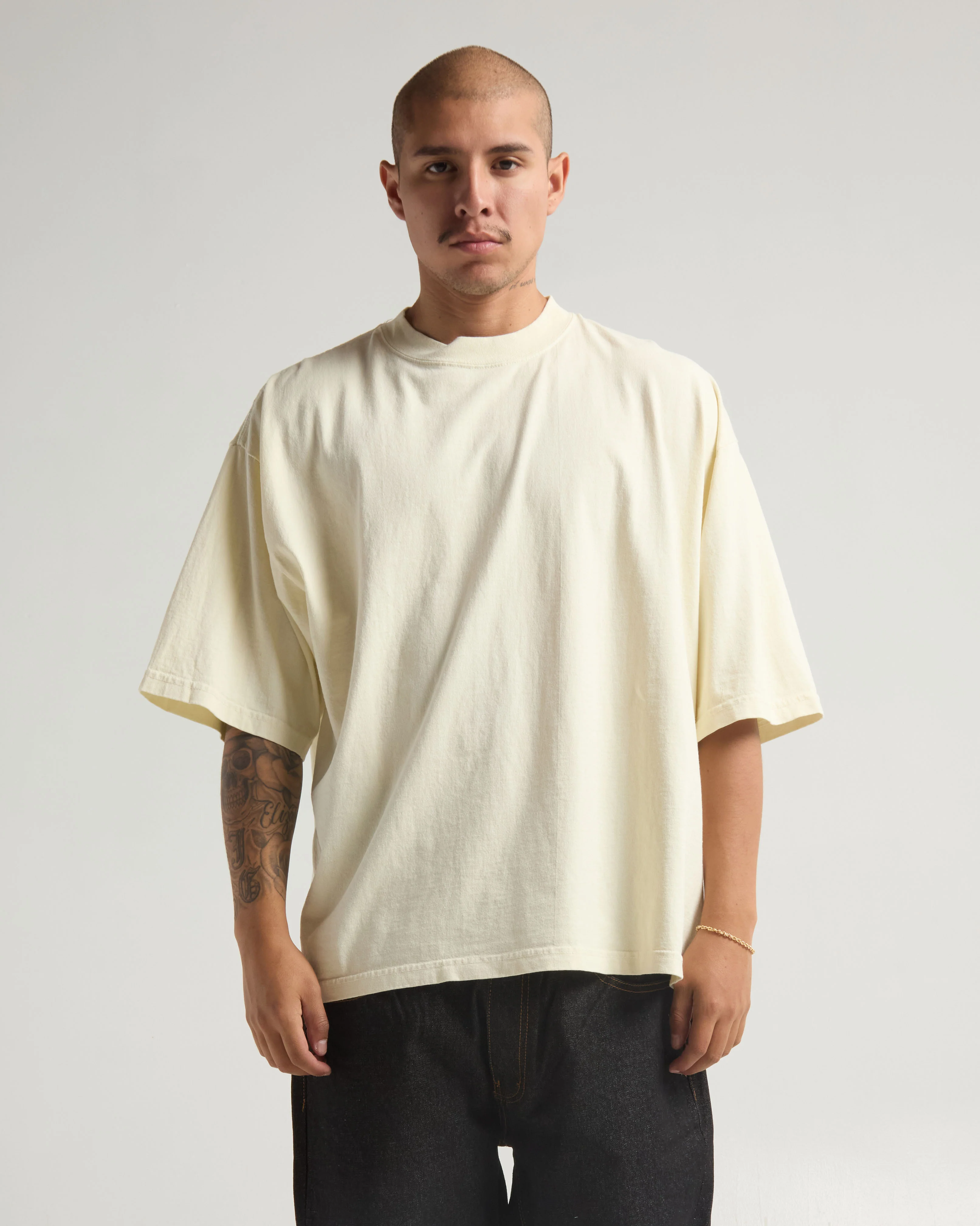 7.5oz Max Heavyweight Garment Dye Drop Shoulder
