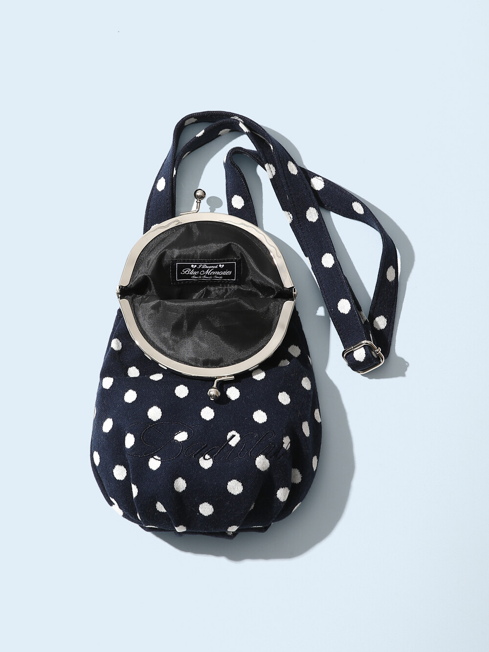 Dot Cozy Bao Bag Navy