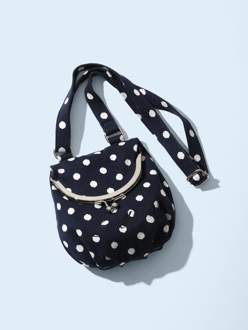 Dot Cozy Bao Bag Navy