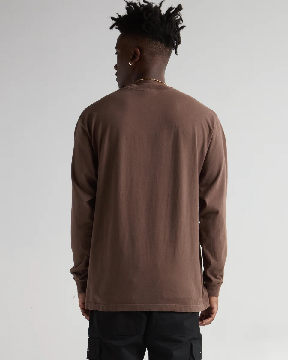 7.5oz Max Heavyweight Garment Dye Long Sleeve