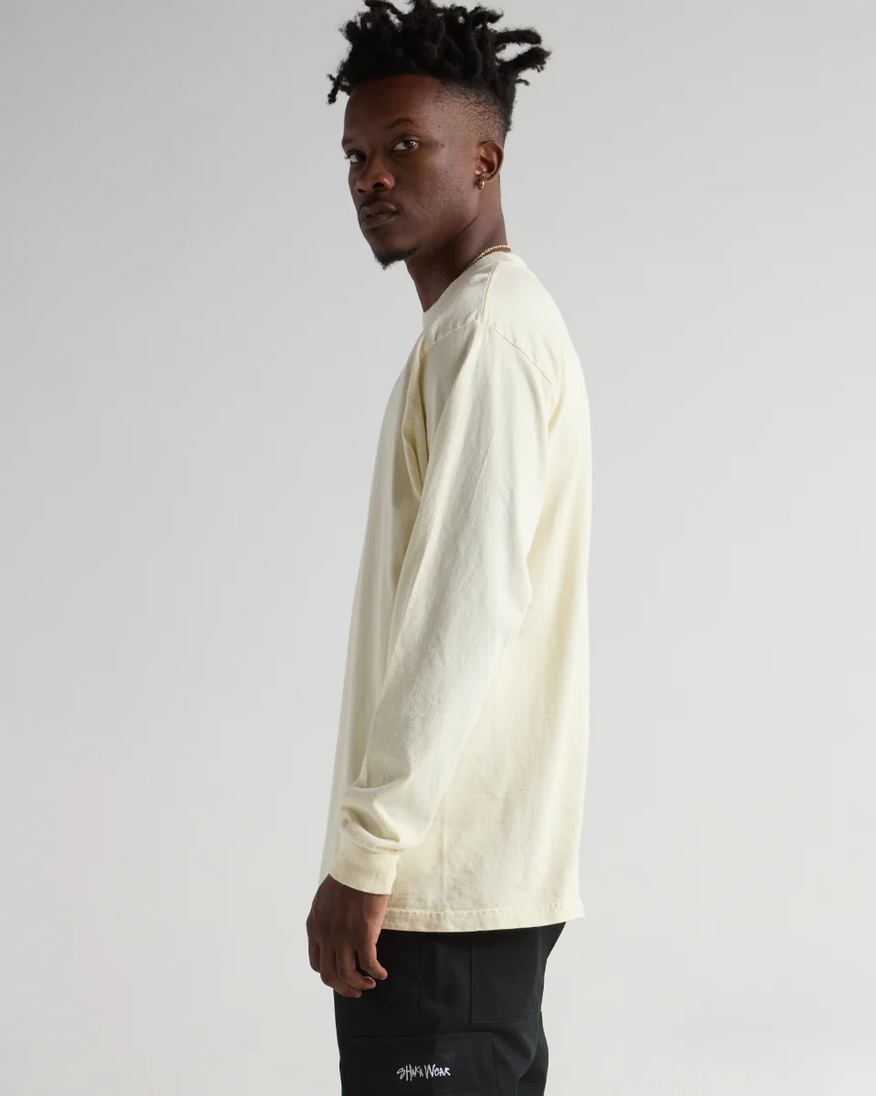 7.5oz Max Heavyweight Garment Dye Long Sleeve