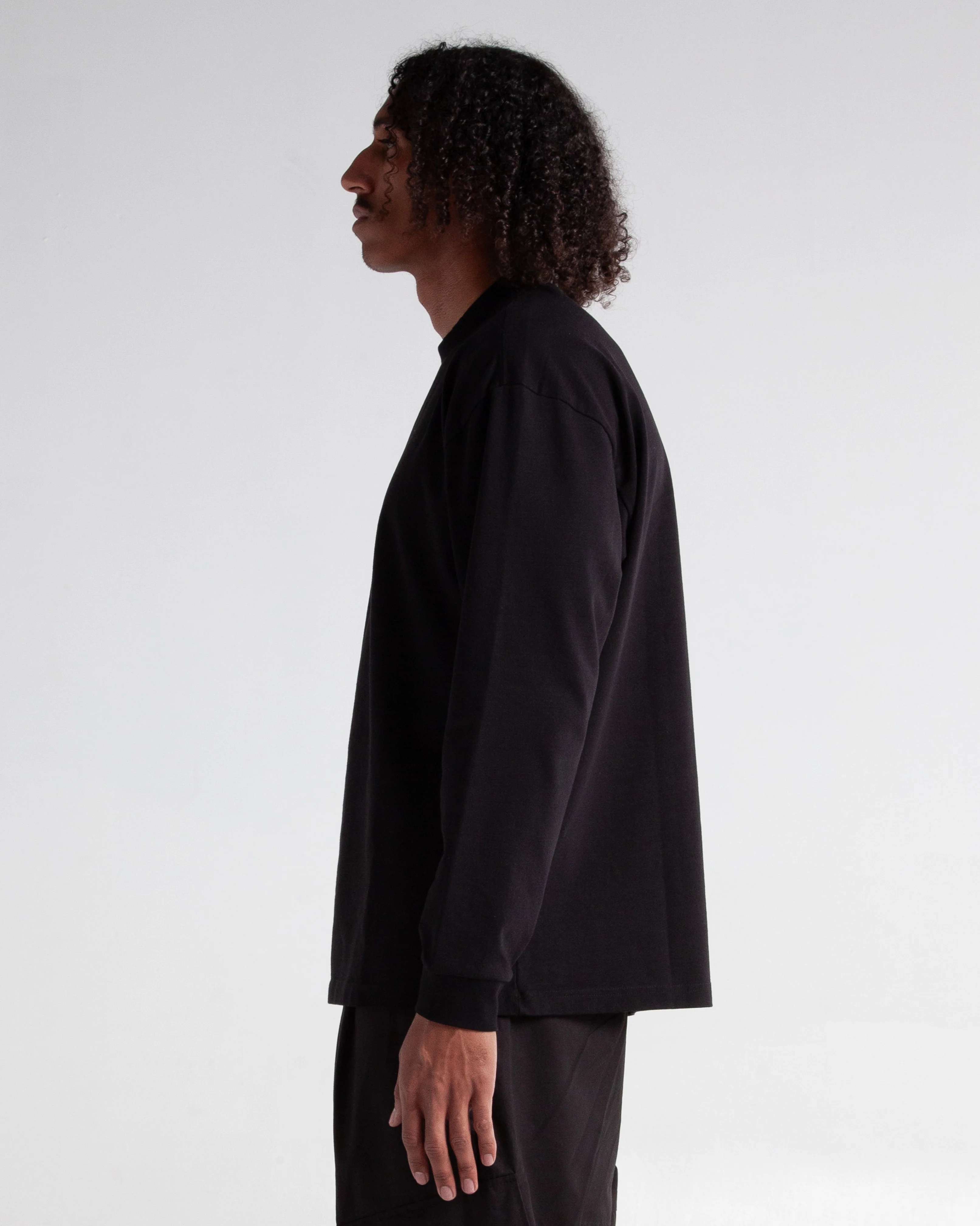 9.0oz Garment Dye Long Sleeve Designer Tee