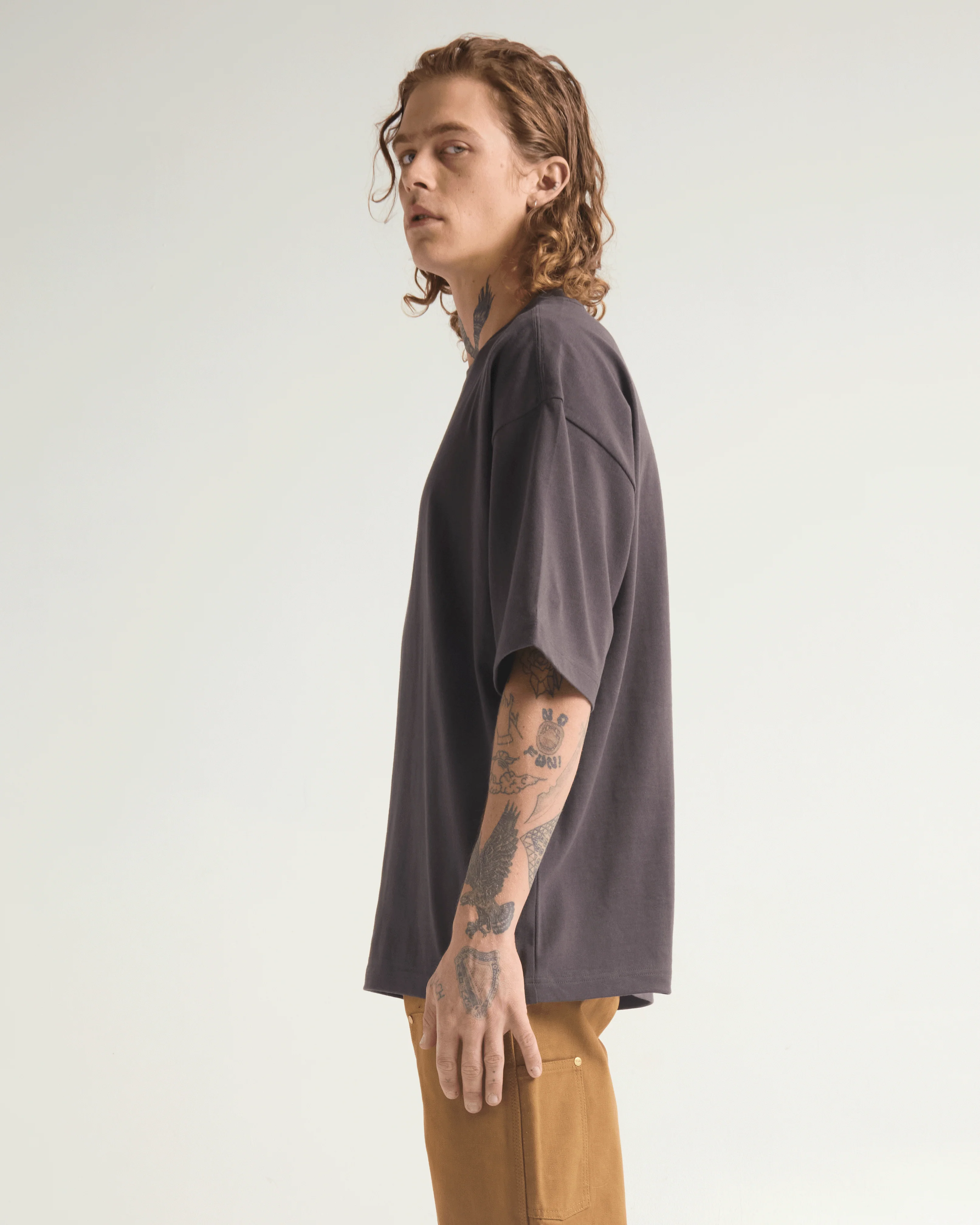 9.0oz Garment Dye Designer T-Shirt