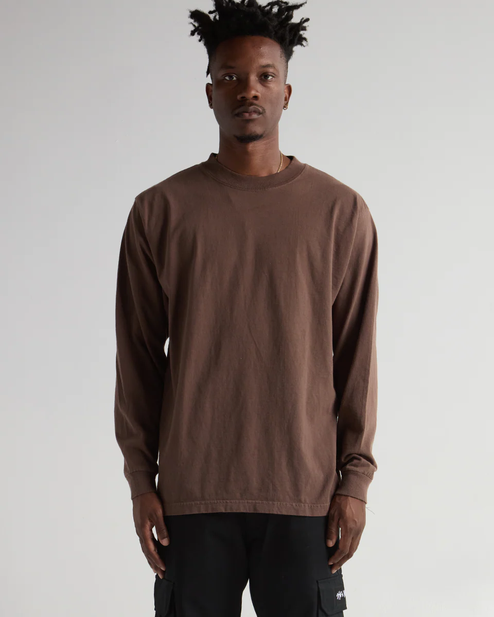 7.5oz Max Heavyweight Garment Dye Long Sleeve