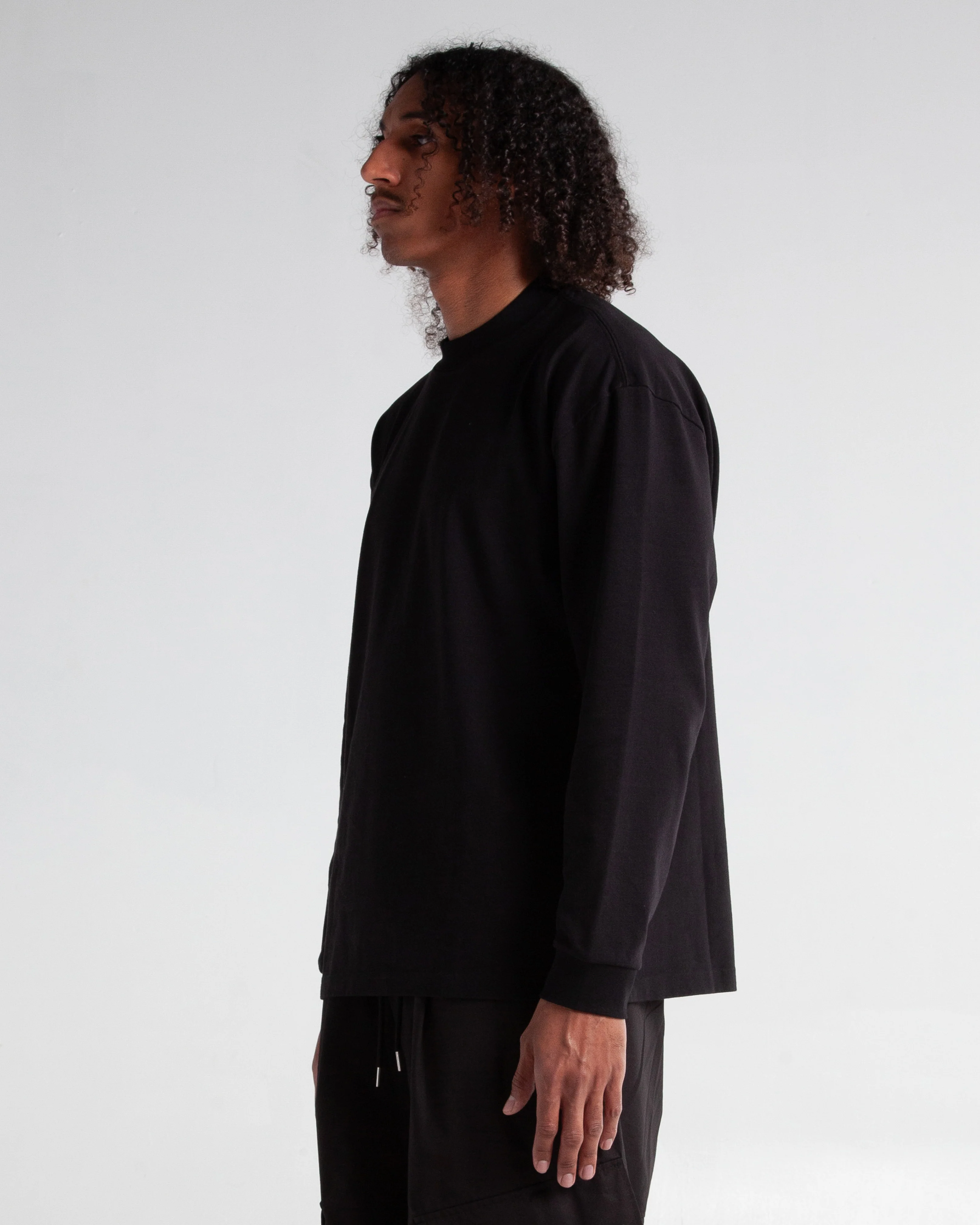 9.0oz Garment Dye Long Sleeve Designer Tee