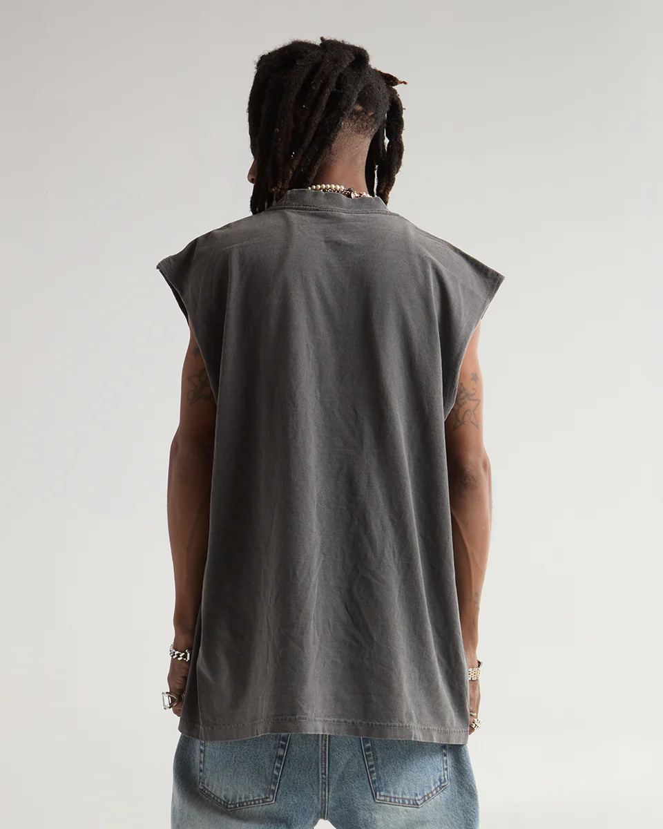7.5oz Garment Dye Muscle Tee