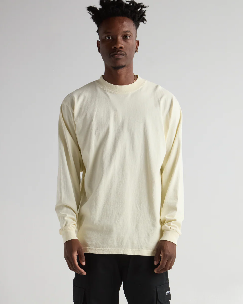 7.5oz Max Heavyweight Garment Dye Long Sleeve
