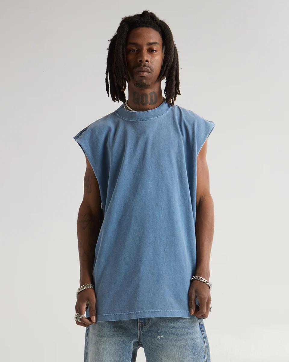 7.5oz Garment Dye Muscle Tee