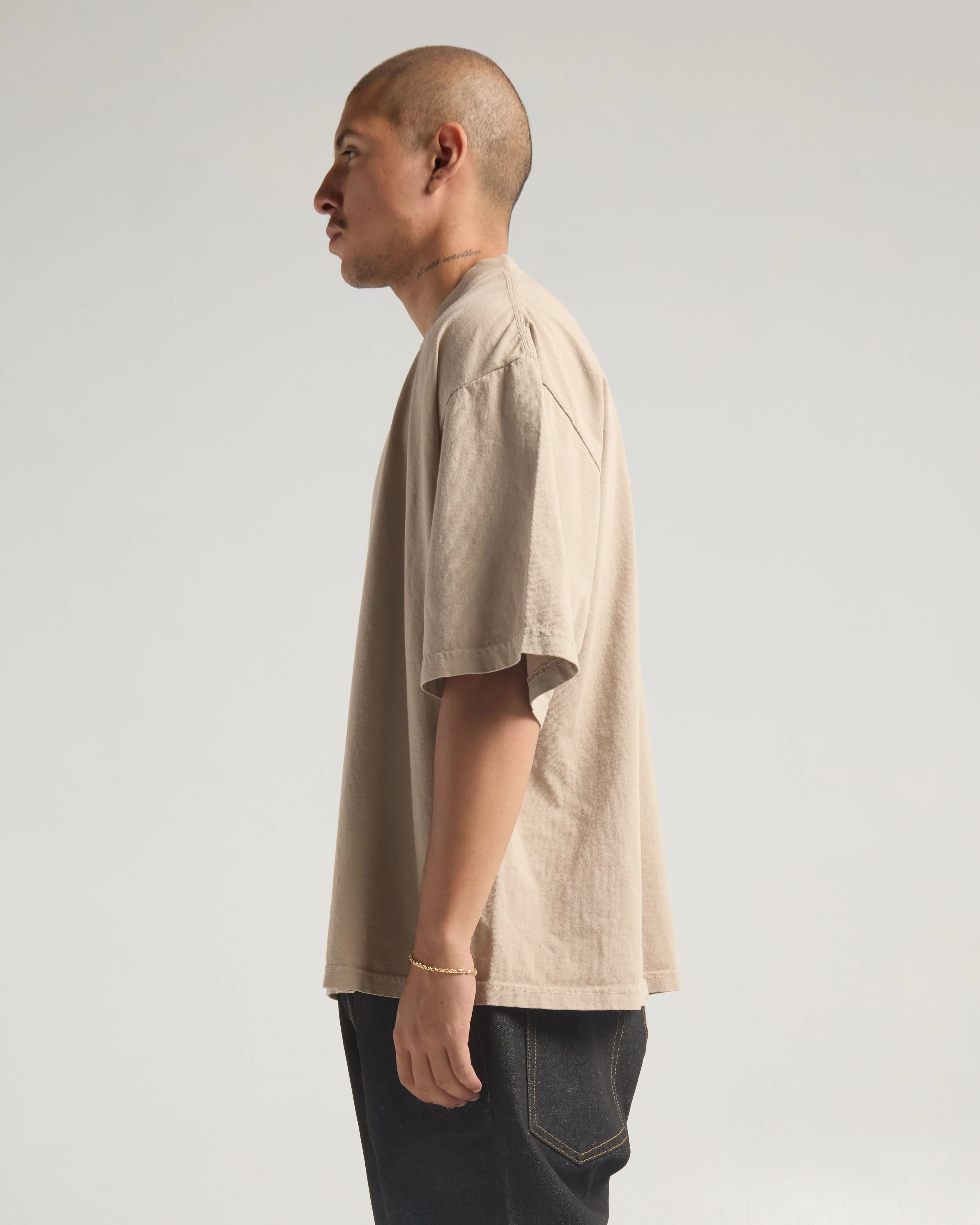 7.5oz Max Heavyweight Garment Dye Drop Shoulder