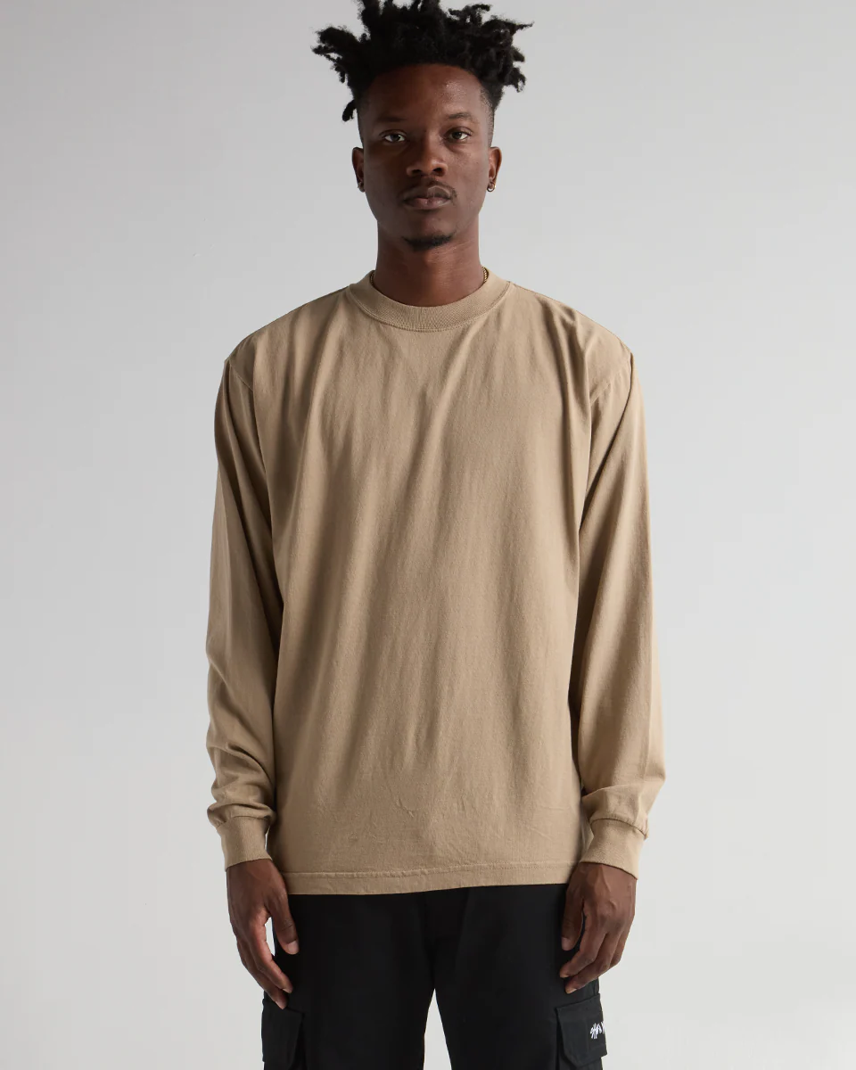 7.5oz Max Heavyweight Garment Dye Long Sleeve