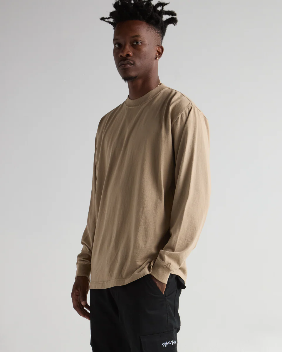 7.5oz Max Heavyweight Garment Dye Long Sleeve