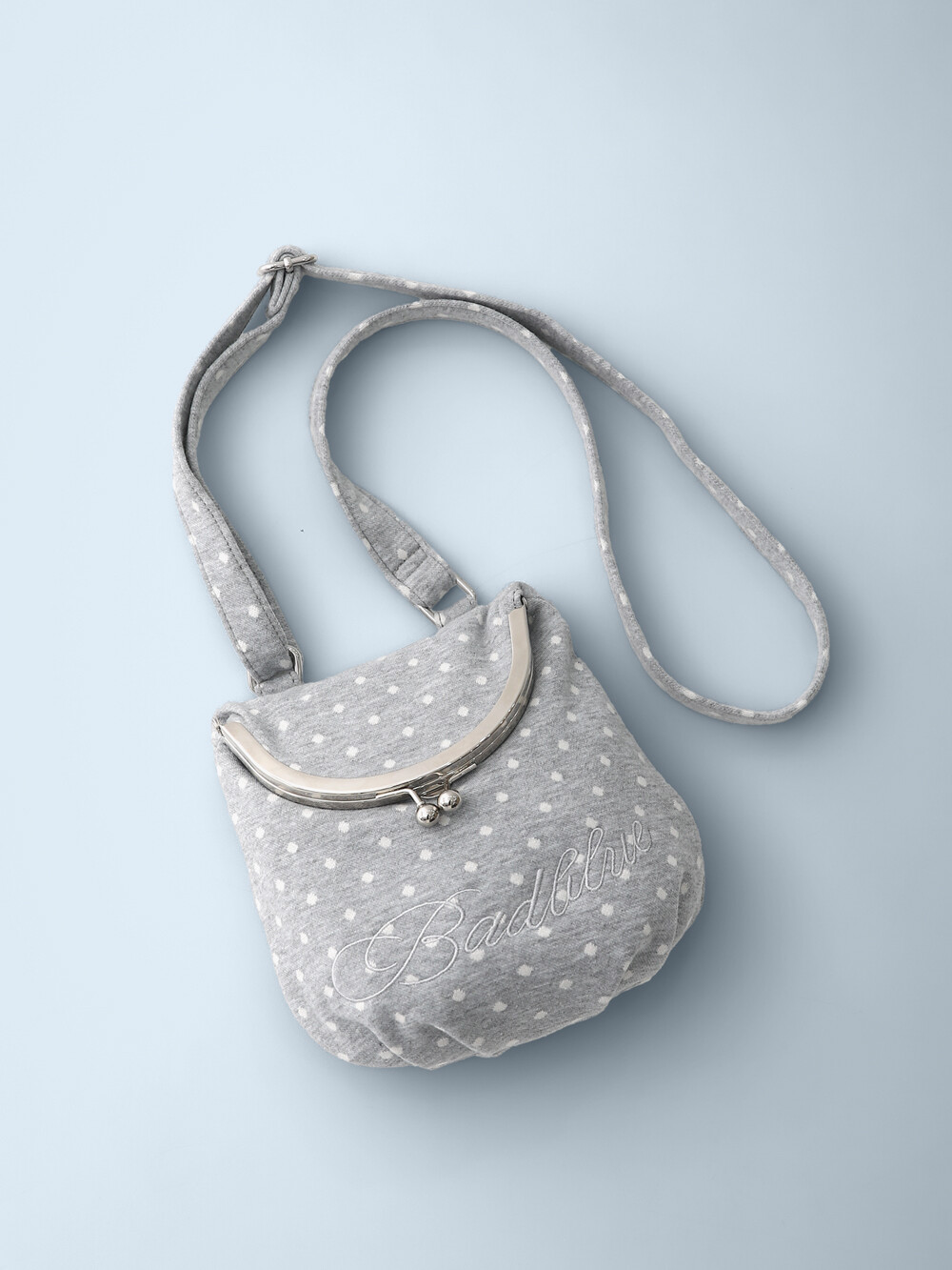 Dot Cozy Bao Bag Gray