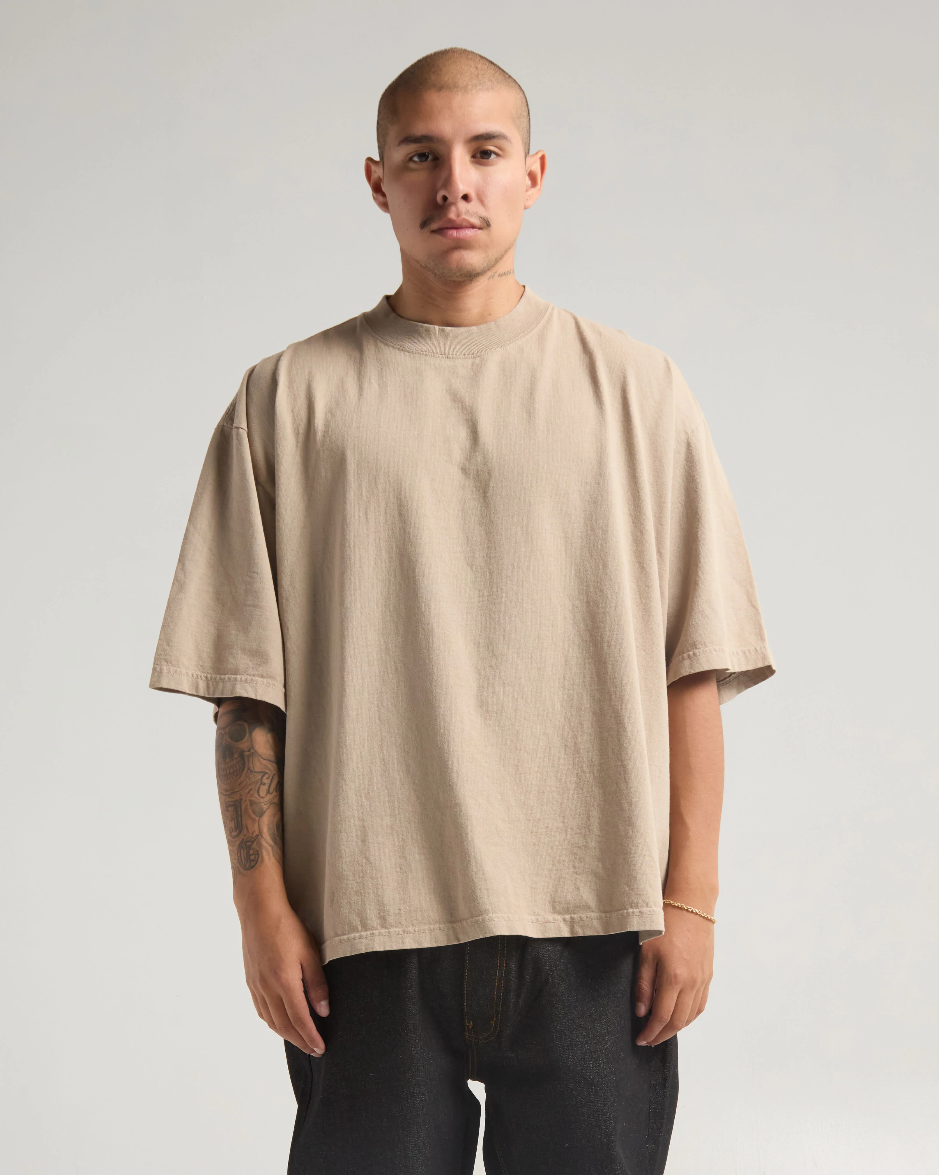 7.5oz Max Heavyweight Garment Dye Drop Shoulder