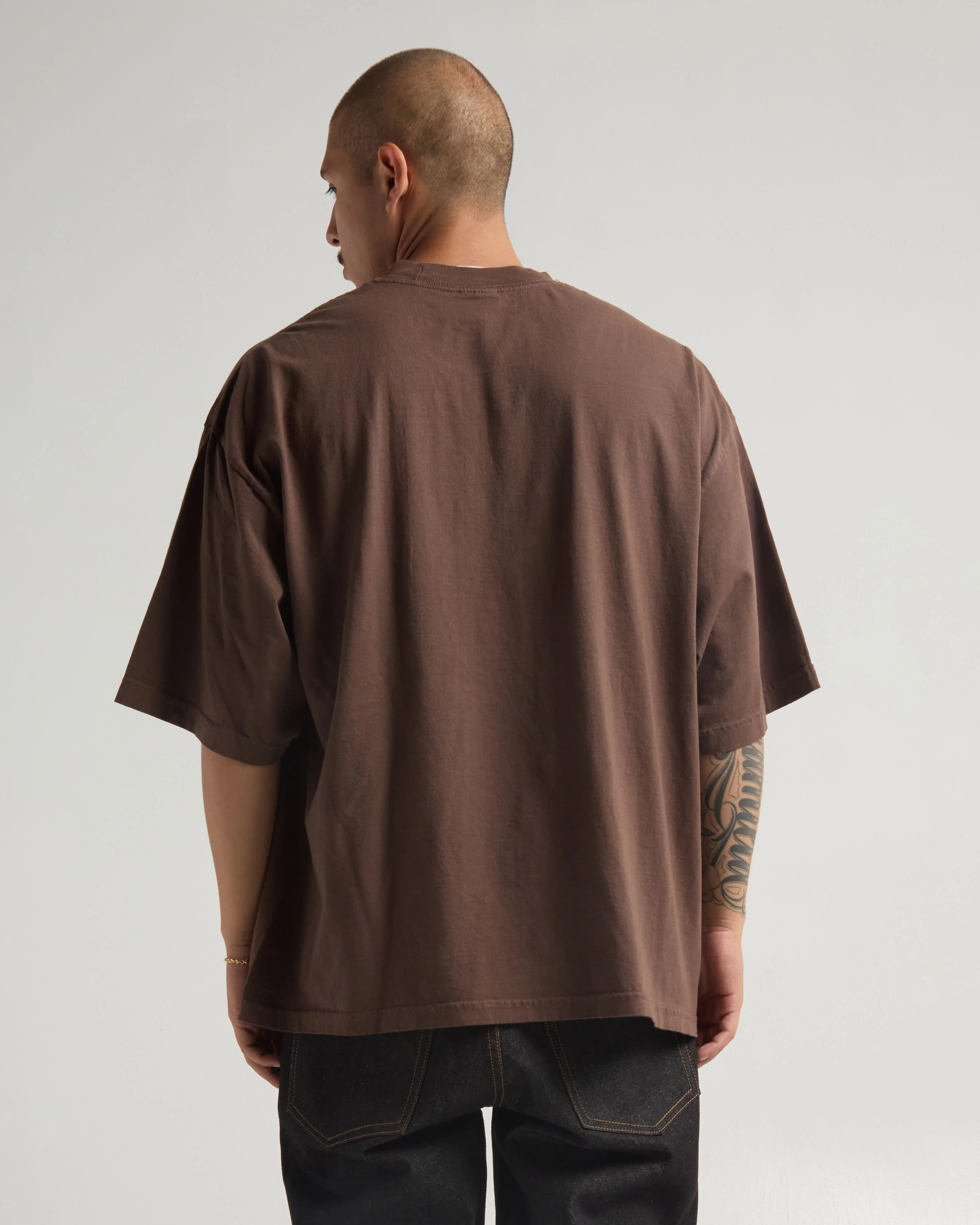 7.5oz Max Heavyweight Garment Dye Drop Shoulder