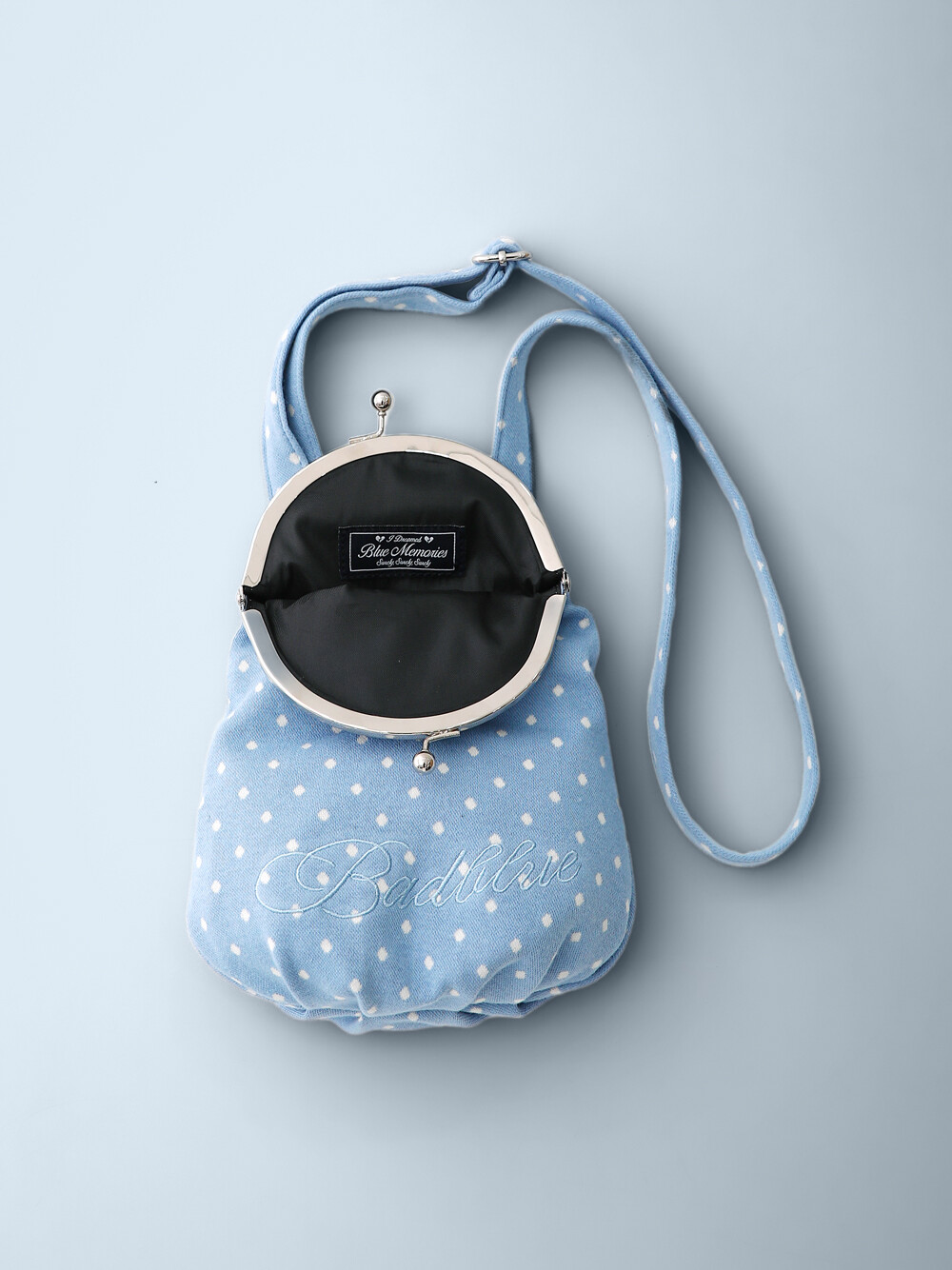Dot Cozy Bao Bag Skyblue