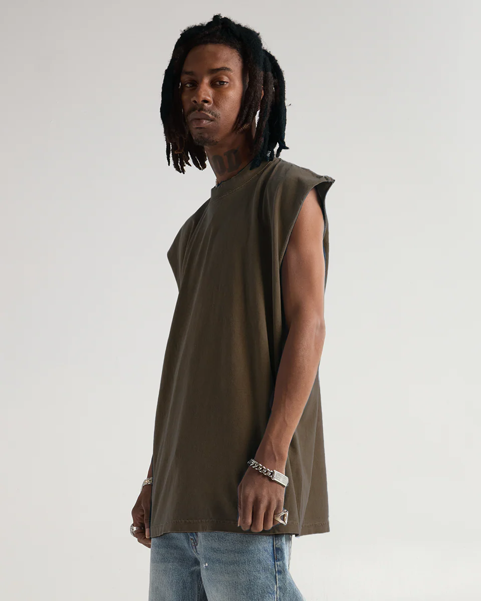 7.5oz Garment Dye Muscle Tee