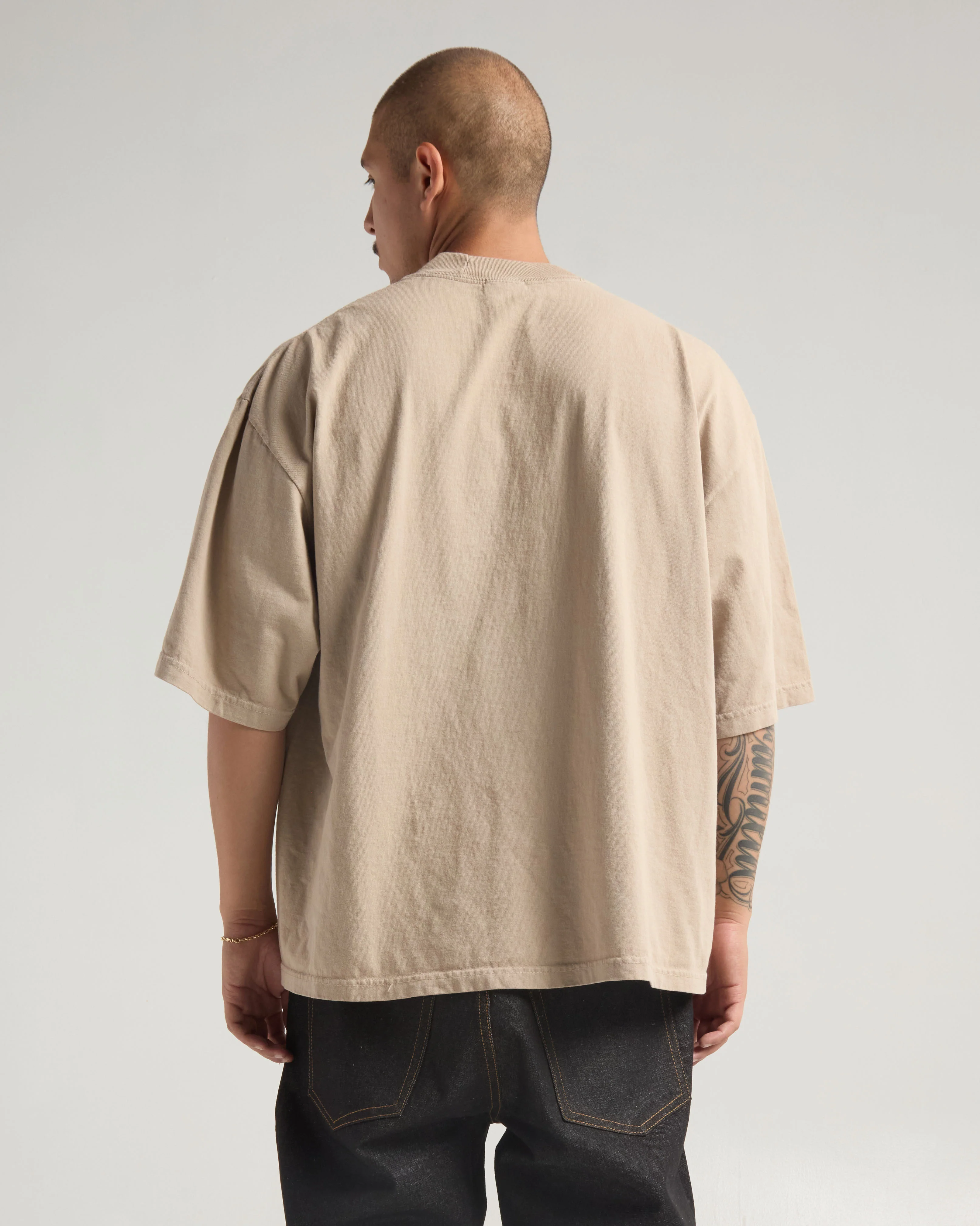 7.5oz Max Heavyweight Garment Dye Drop Shoulder