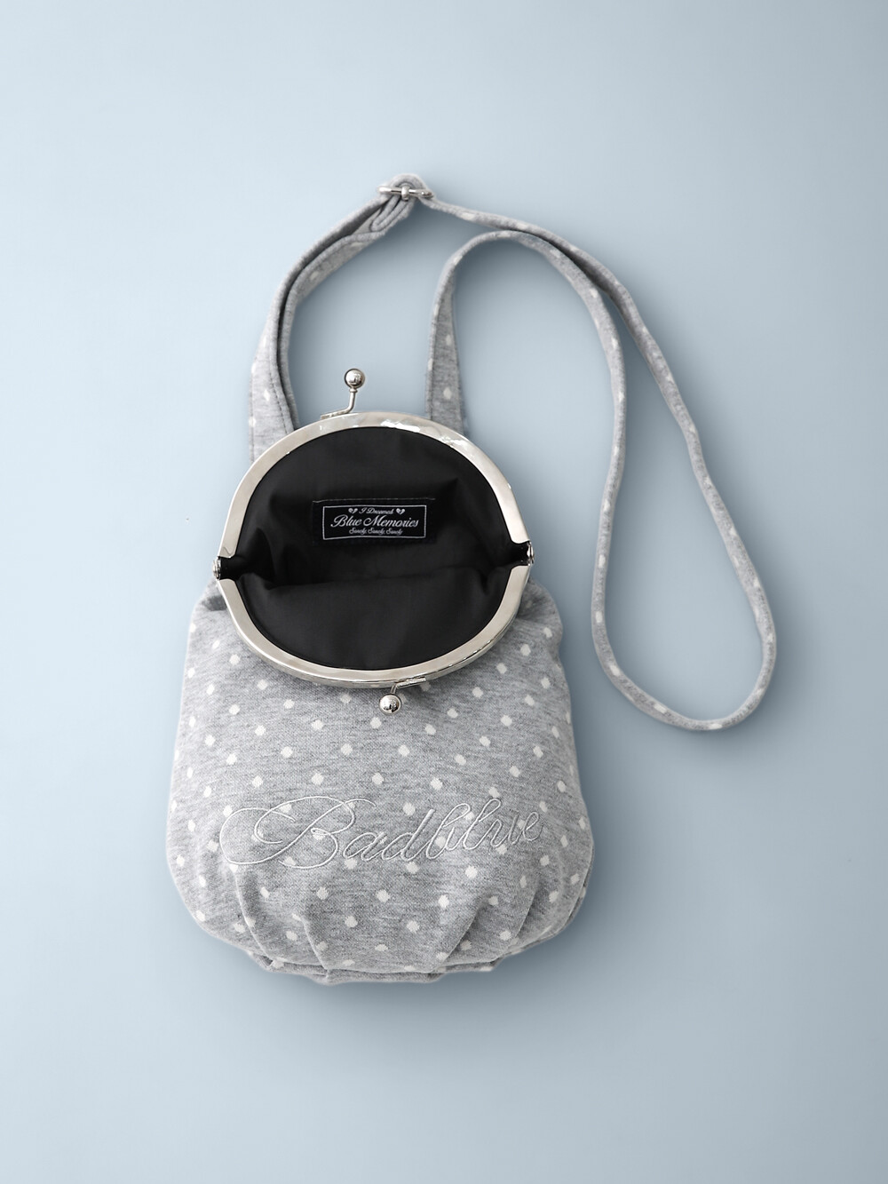 Dot Cozy Bao Bag Gray