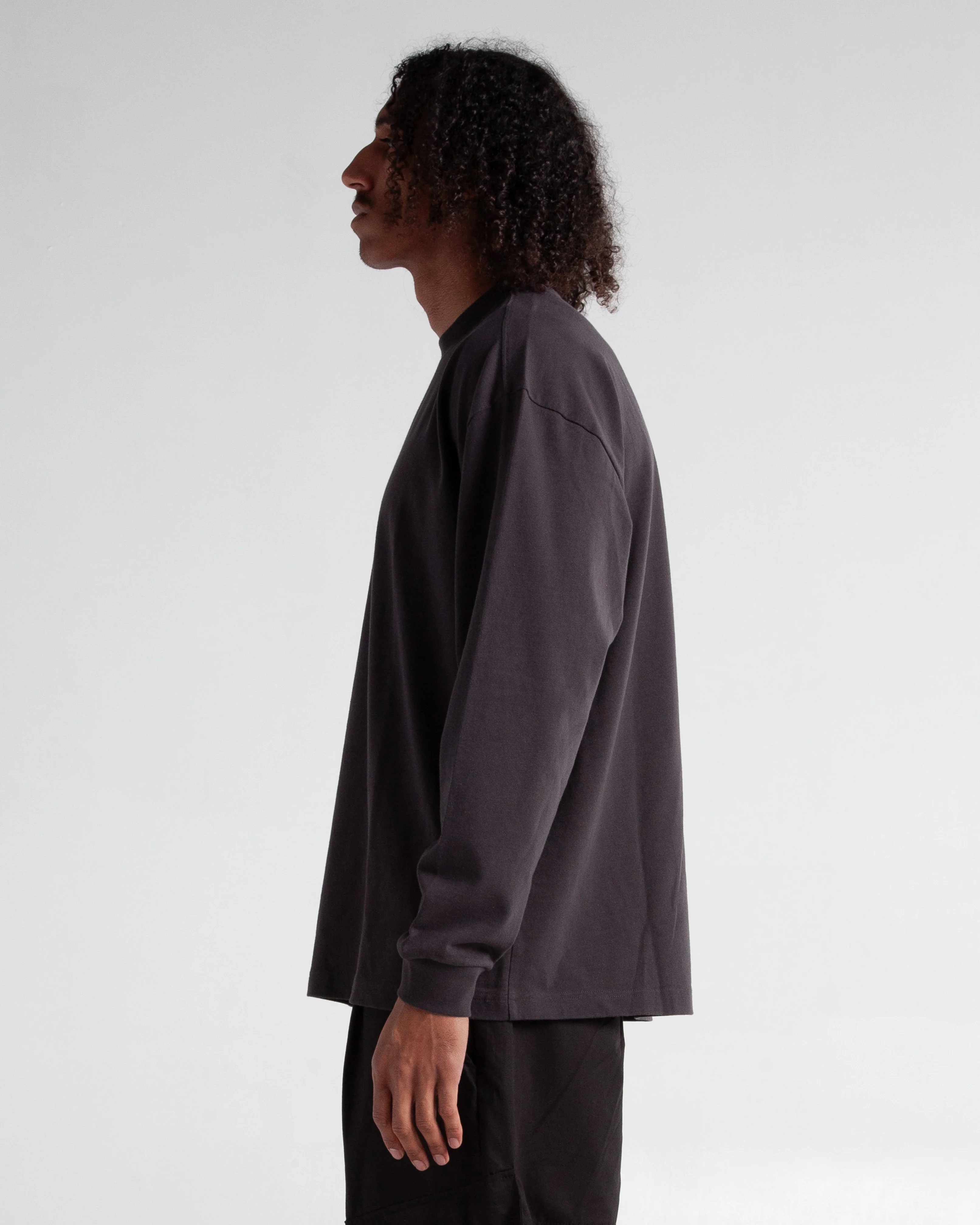 9.0oz Garment Dye Long Sleeve Designer Tee