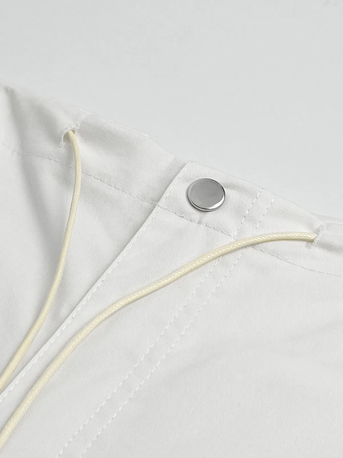 Size Friendly Low Waist Parachute Cargo Pants