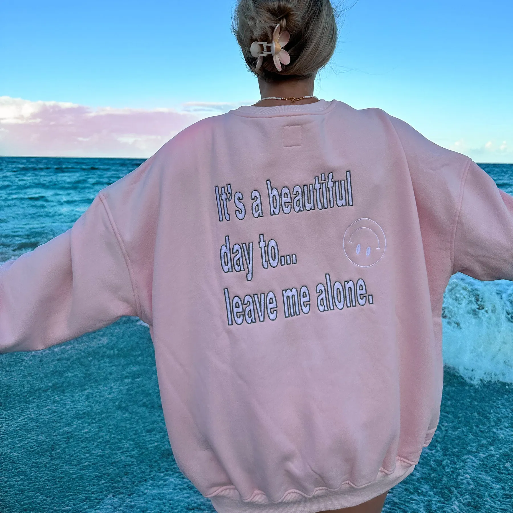 Leave Me Alone Sweatshirt