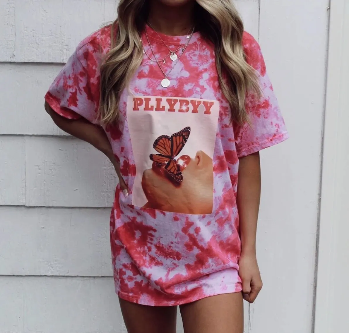 Vintage Round Neck Short Sleeve Printed T-shirt