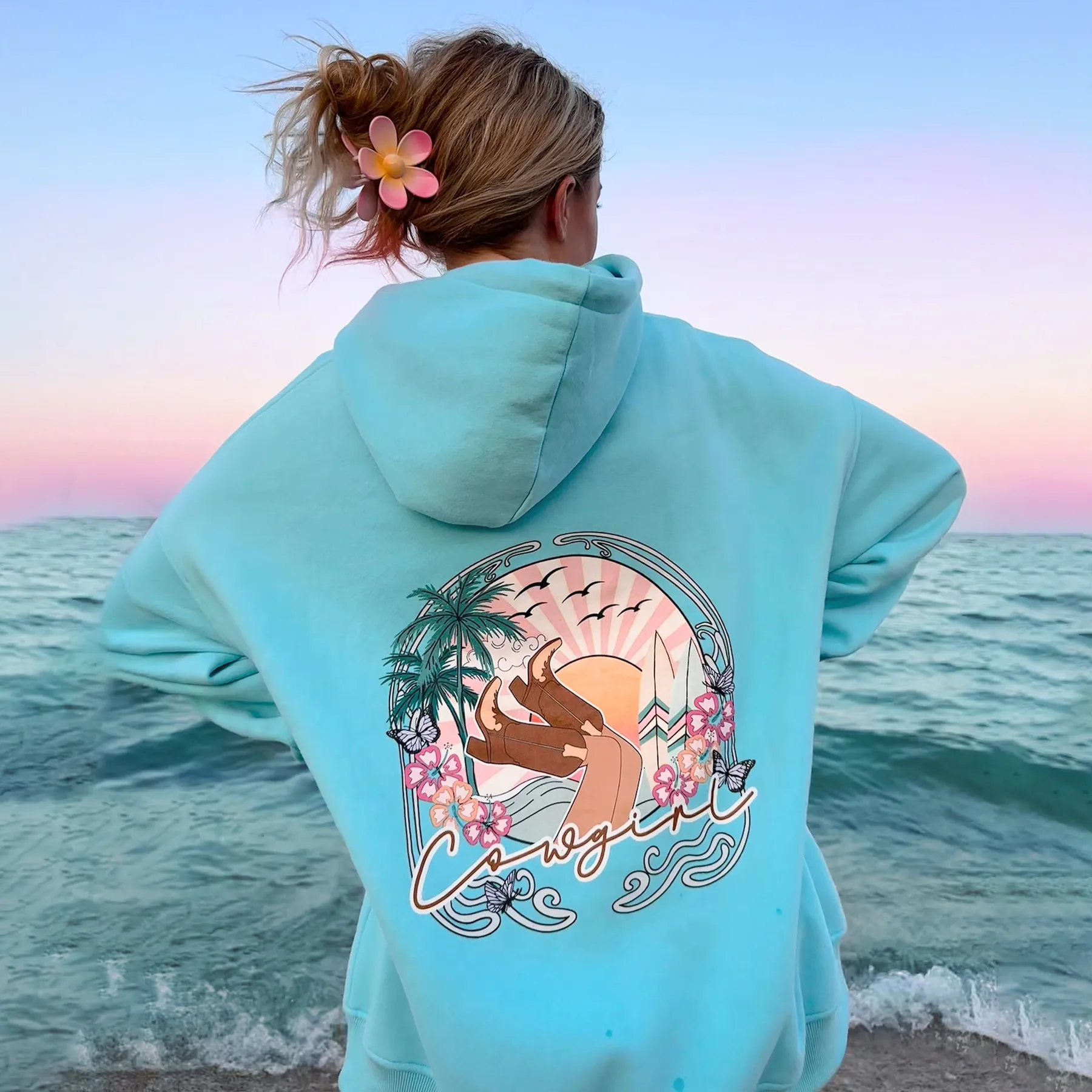 COASTAL COWGIRL HOODIE