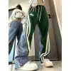 Patchwork Striped Baggy Boyfriend Jeans