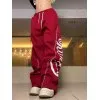Stitch Design Logo Baggy Sweatpants