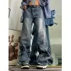 Vintage Denim Star Patch Boyfriend Jeans
