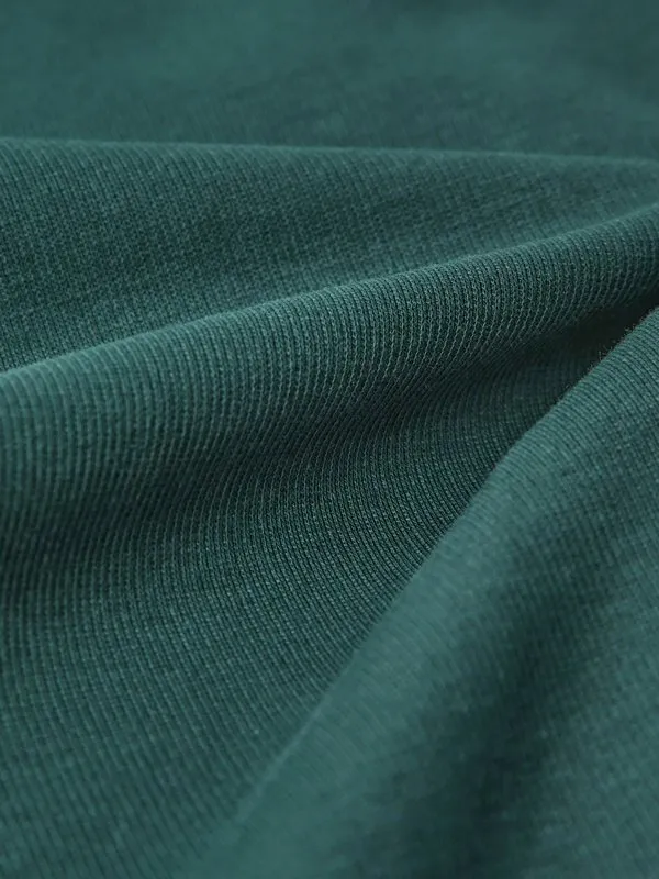Logo Detail Terry Casual Pants