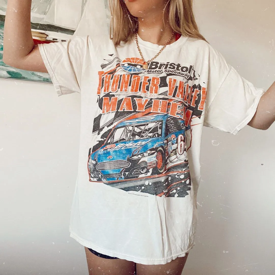 Casual Printed Short-sleeved TEE