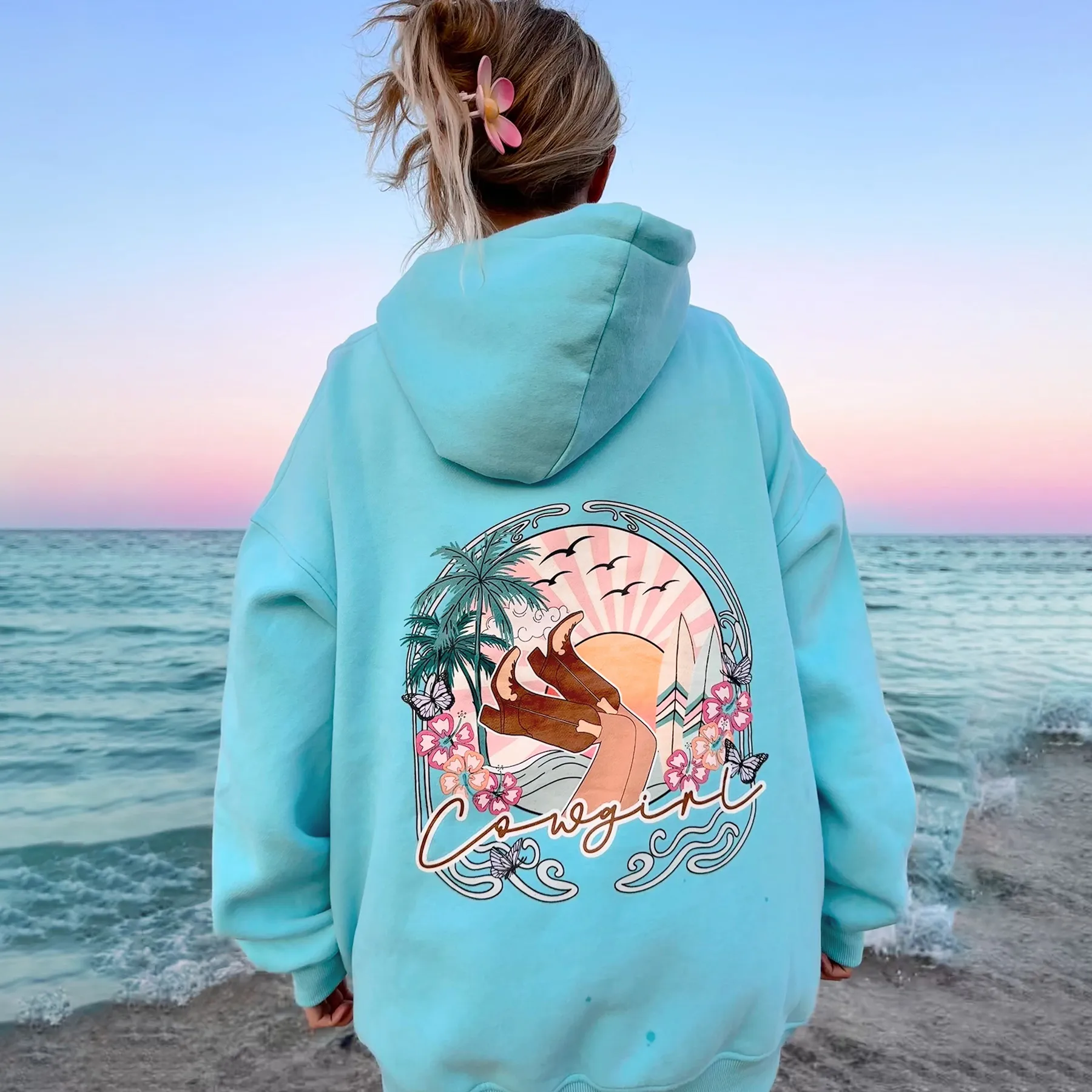 COASTAL COWGIRL HOODIE