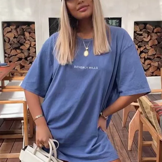 Vintage Printed Short-sleeved T-shirts