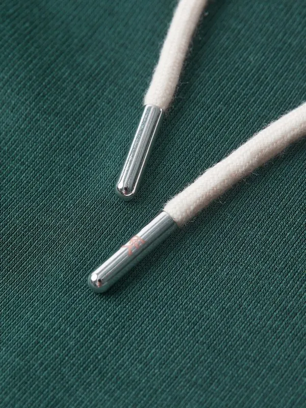Logo Detail Terry Casual Pants