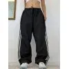 Side Stripe Wide Leg Pants