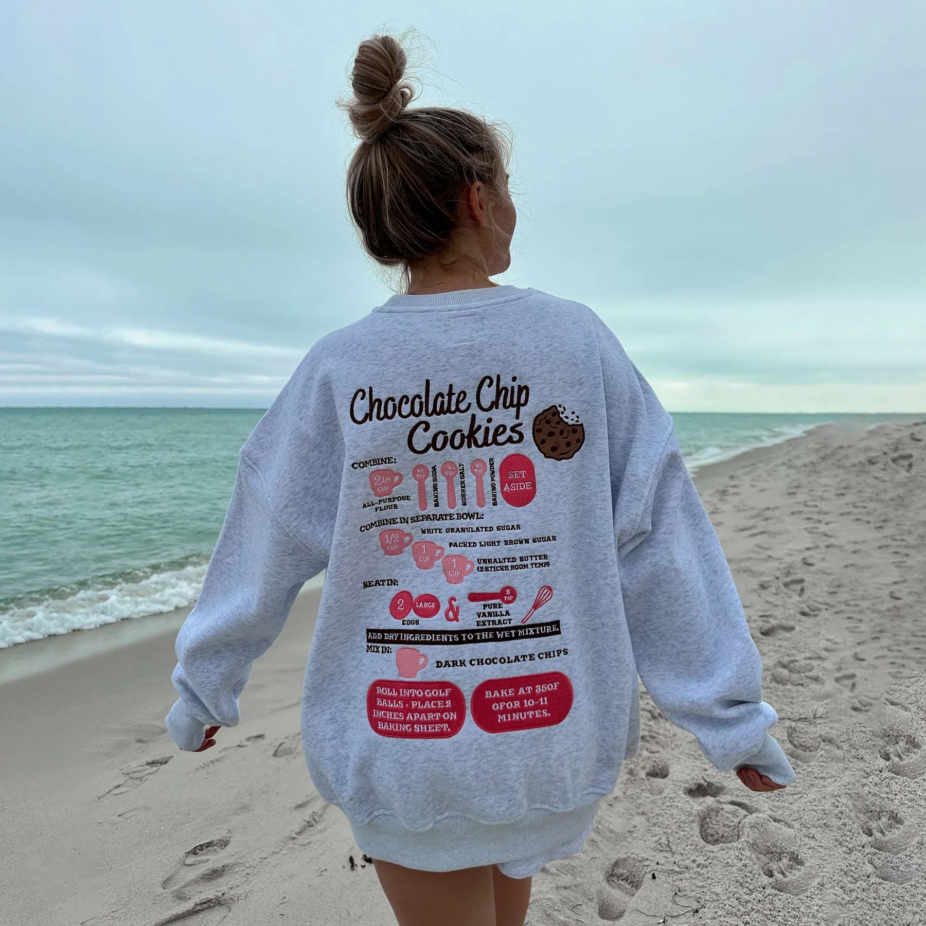 Chocolate Chip Cookie Recipe Sweatshirt