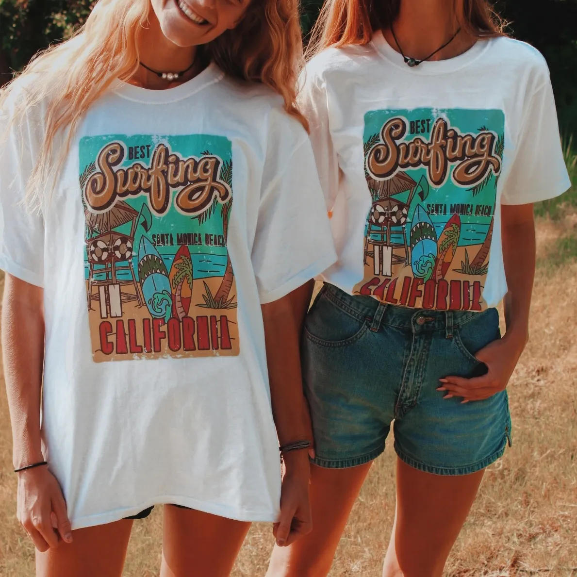 Women's Casual Holiday Printed Long T-shirt